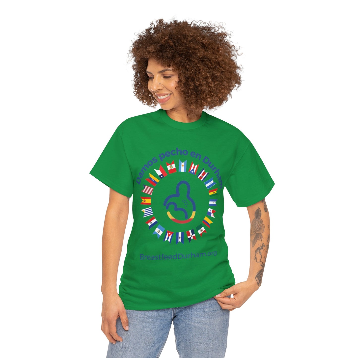 Damos pecho en Durham - T-shirt