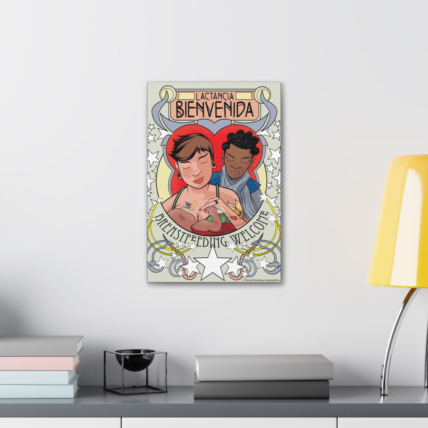 Welcome 2 on Stretched Canvas