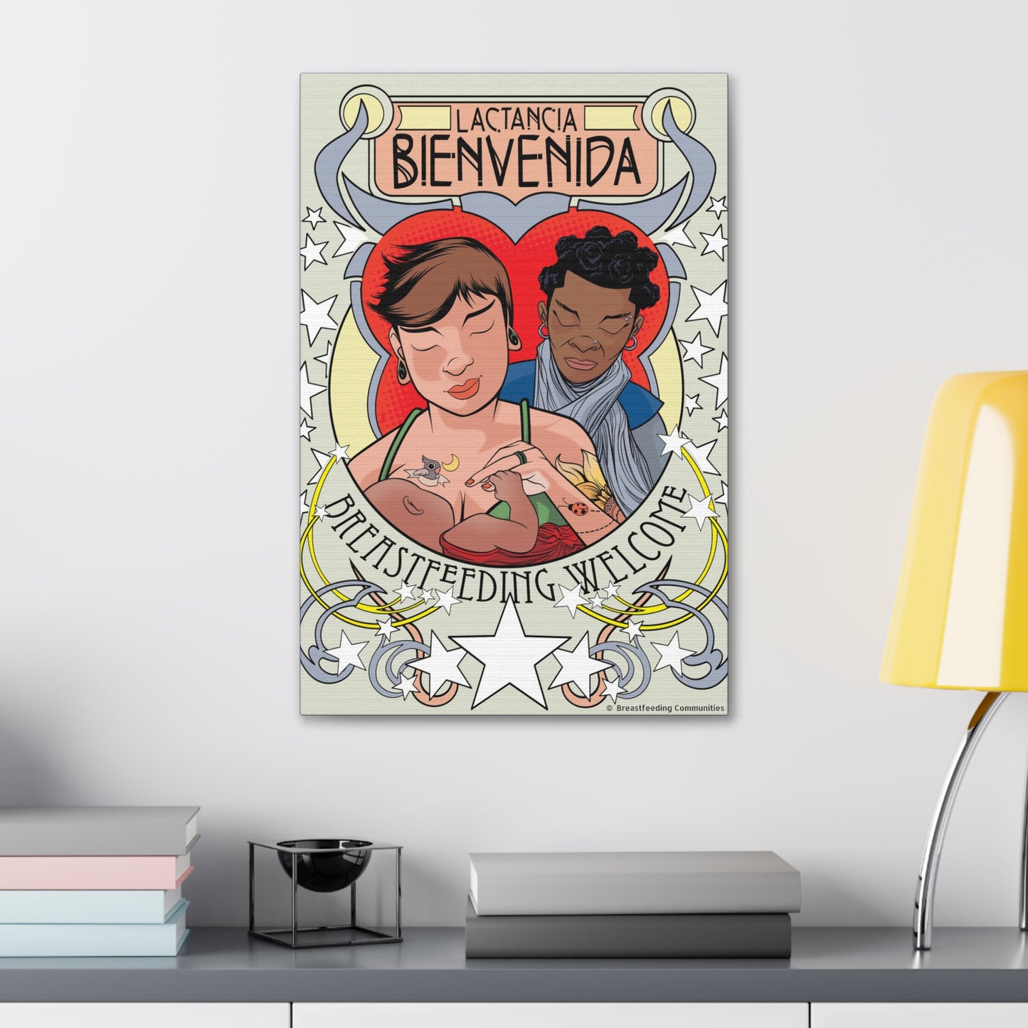 Welcome 2 on Stretched Canvas