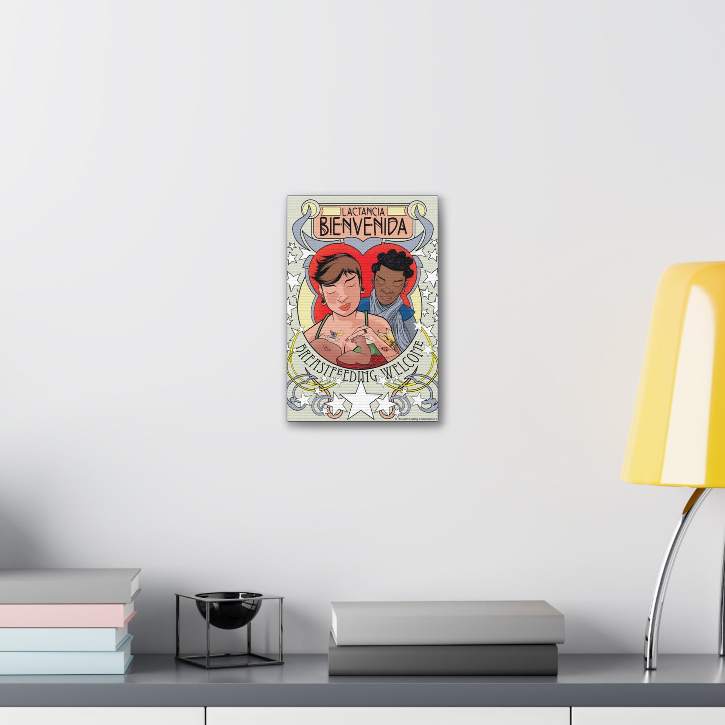 Welcome 2 on Stretched Canvas