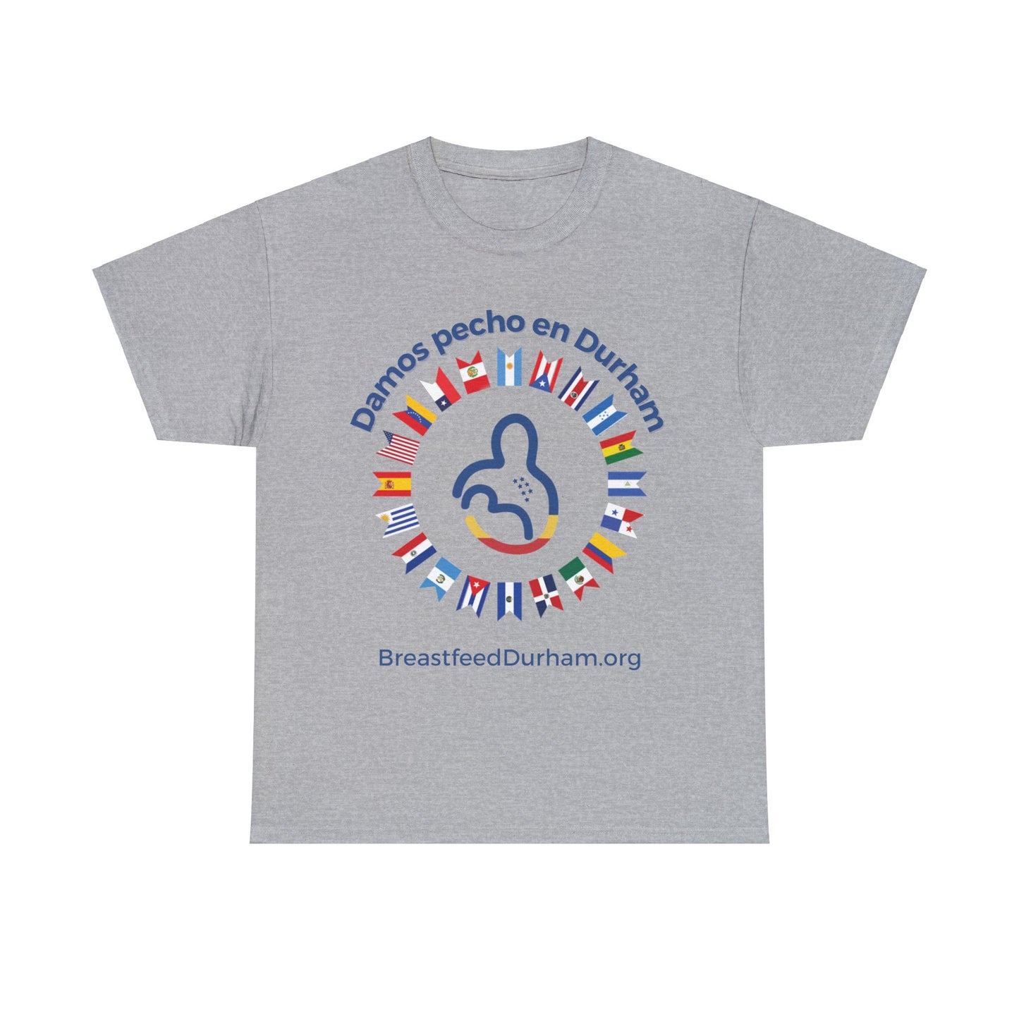 Damos pecho en Durham - T-shirt