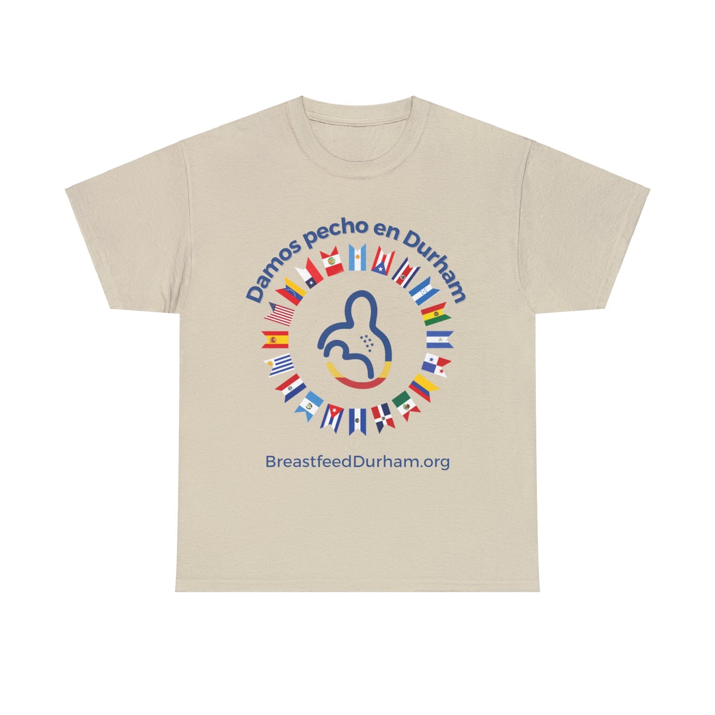Damos pecho en Durham - T-shirt