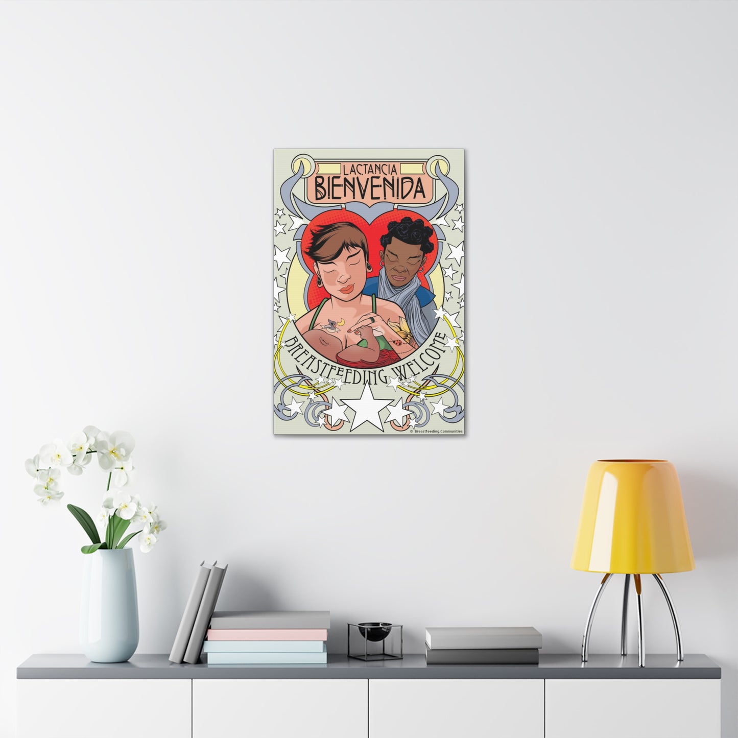Welcome 2 on Stretched Canvas