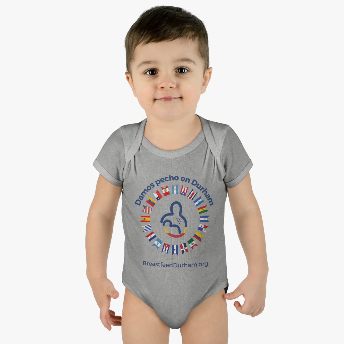 Damos pecho en Durham - Infant Baby Rib Bodysuit