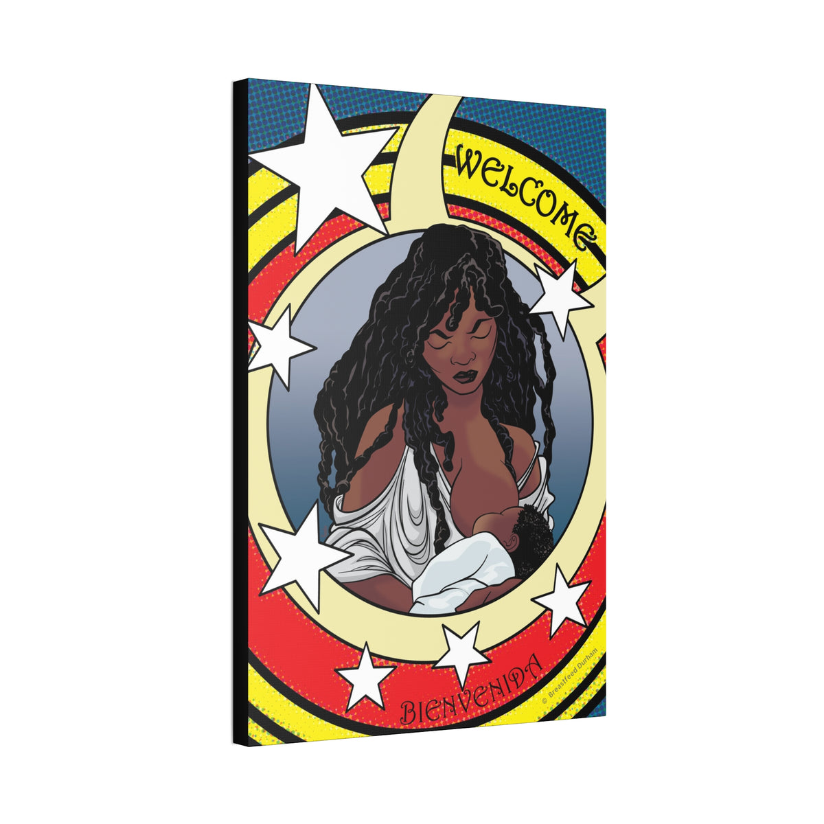 Breastfeeding Welcome Canvas, Design 3: Guardian