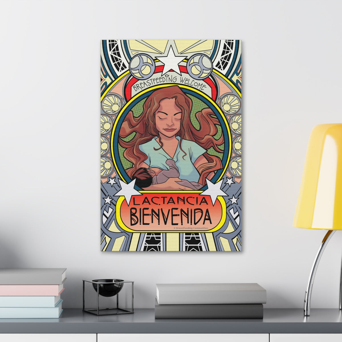 Breastfeeding Welcome Canvas, Design 5