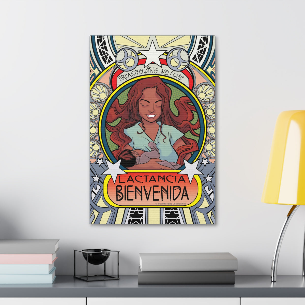 Breastfeeding Welcome Canvas, Design 6