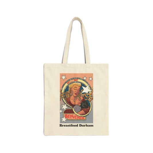 Welcome 4 - Cotton Canvas Tote Bag
