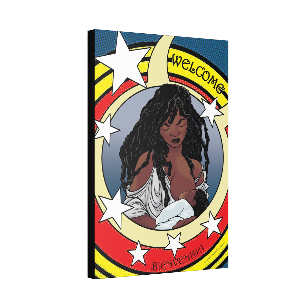 Breastfeeding Welcome Canvas, Design 3: Guardian