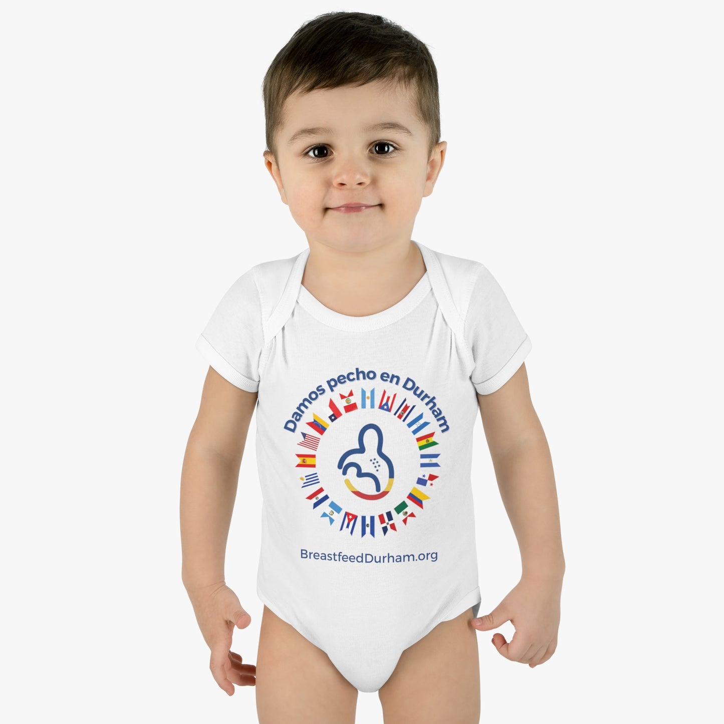 Damos pecho en Durham - Infant Baby Rib Bodysuit