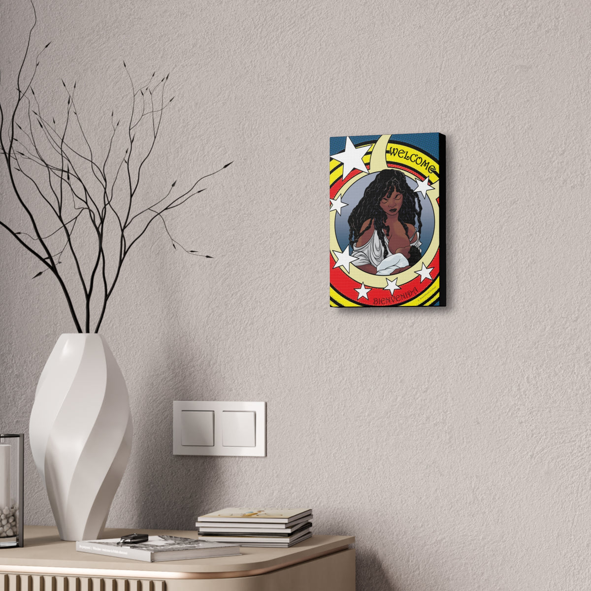 Breastfeeding Welcome Canvas, Design 3: Guardian