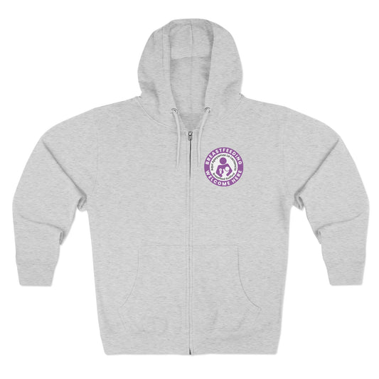 Breastfeed Guilford Unisex Zip Hoodie