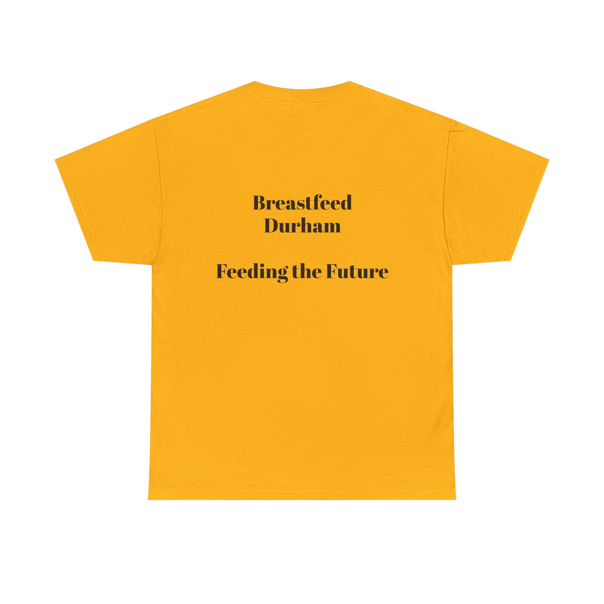 Breastfeeding Welcome Tee, Guardian (Breastfeed Durham on back)
