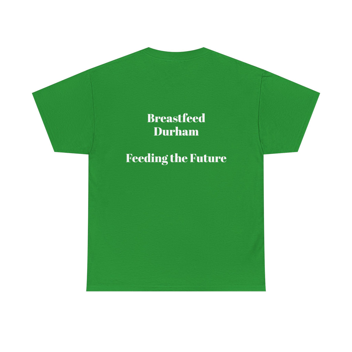 Breastfeeding Welcome Tee, Guardian (Breastfeed Durham on back)