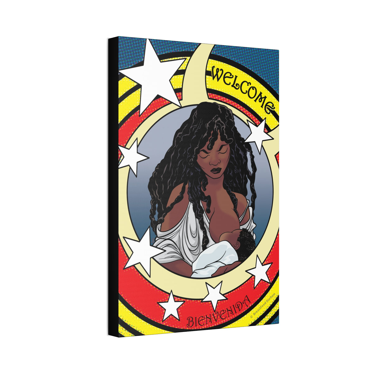 Breastfeeding Welcome Canvas, Design 3: Guardian