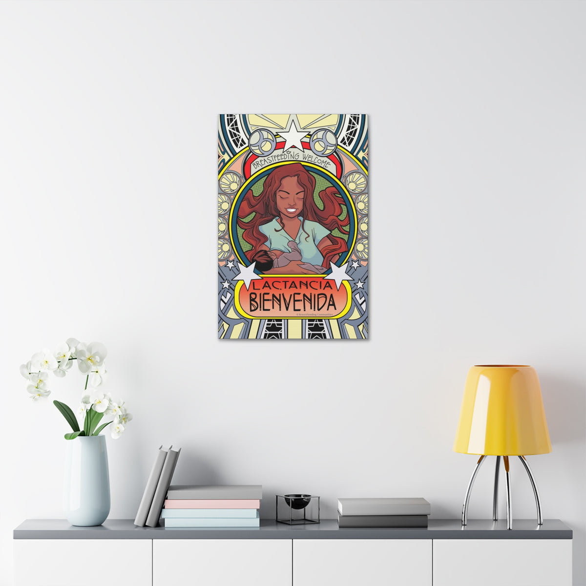 Breastfeeding Welcome Canvas, Design 6
