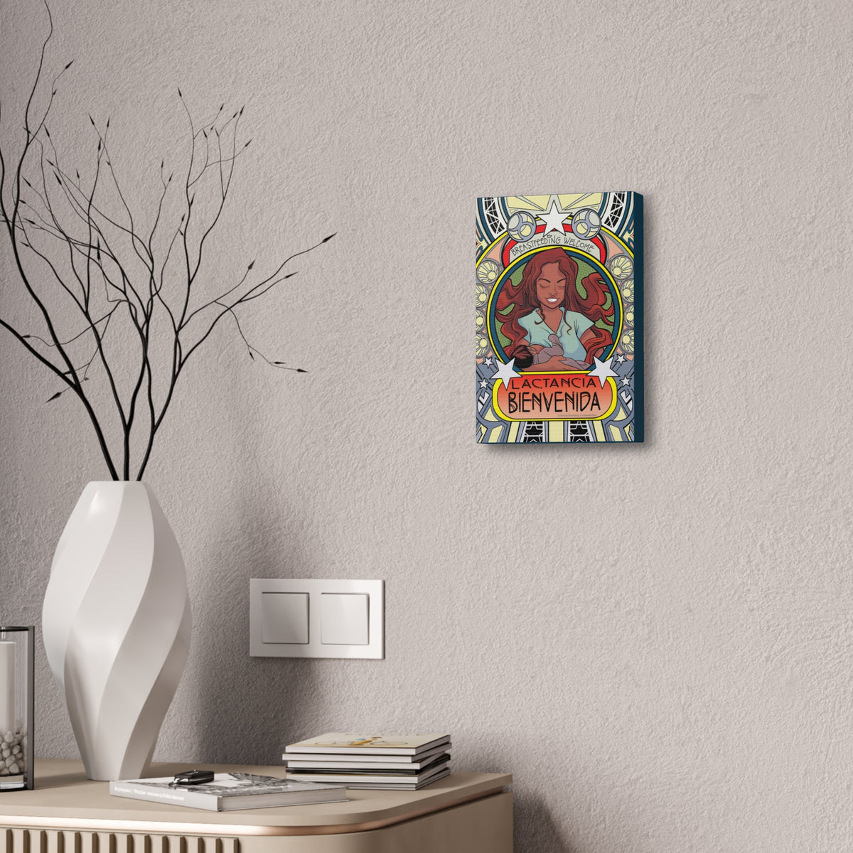Breastfeeding Welcome Canvas, Design 6