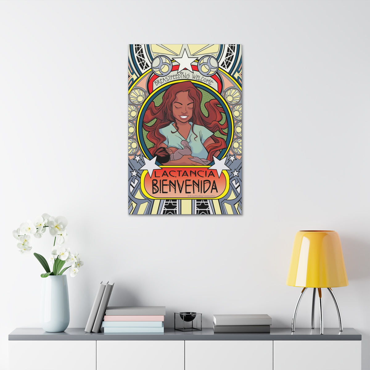 Breastfeeding Welcome Canvas, Design 6