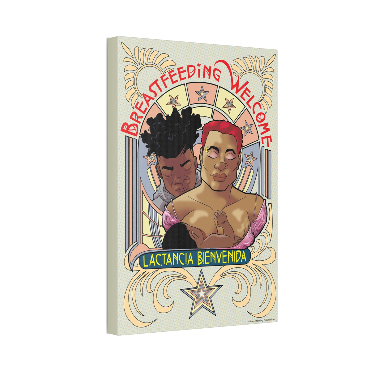 Breastfeeding Welcome Canvas, Design 1