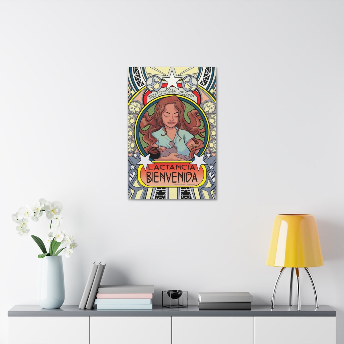 Breastfeeding Welcome Canvas, Design 5