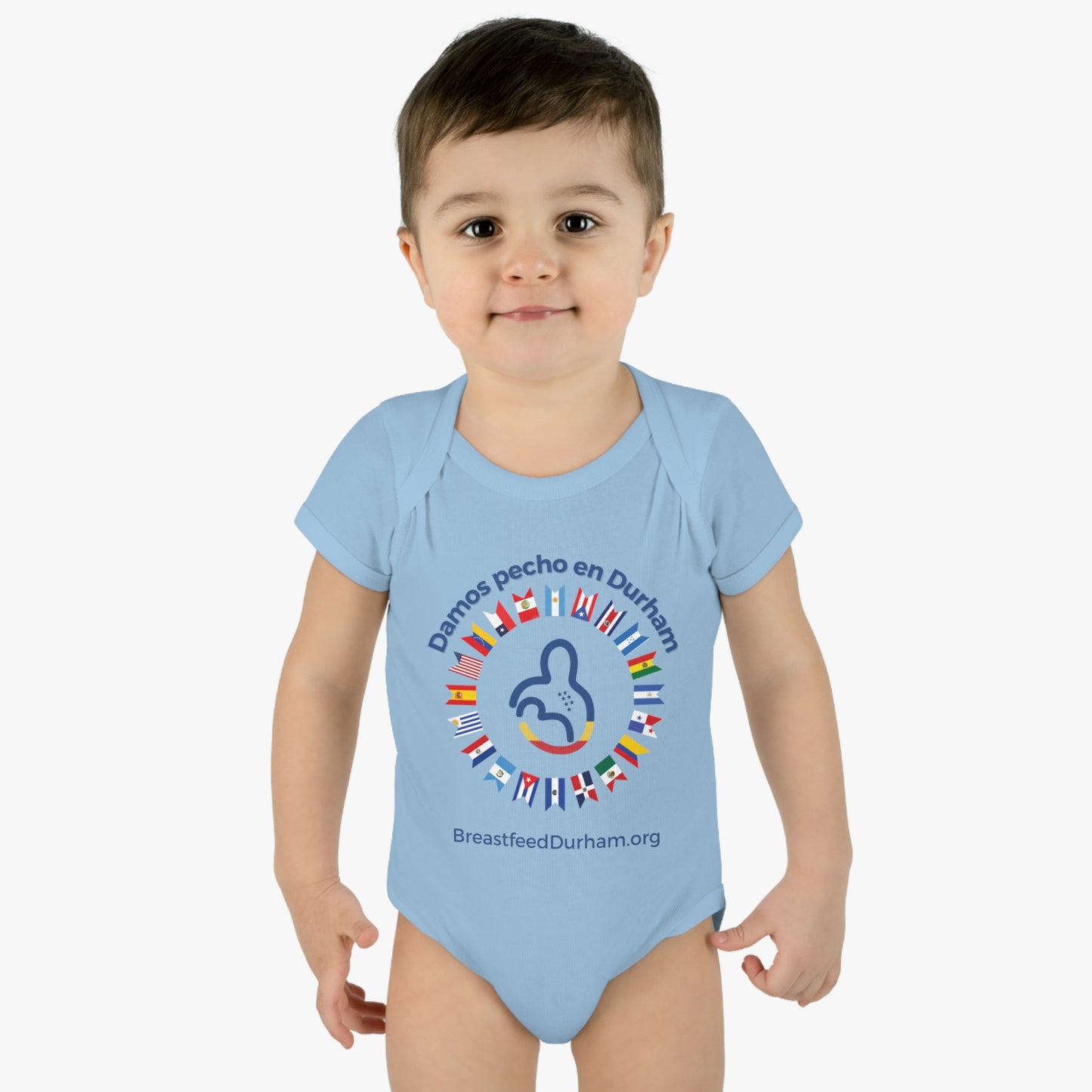 Damos pecho en Durham - Infant Baby Rib Bodysuit